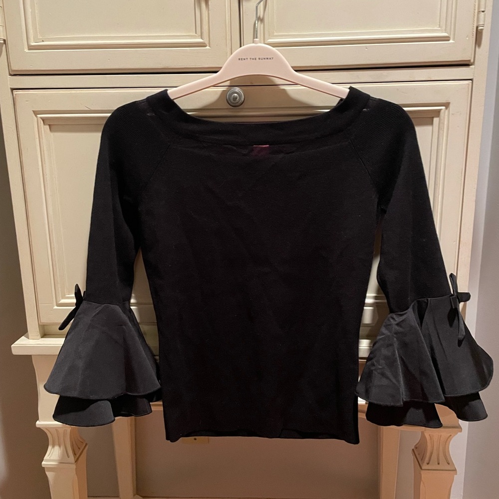 Catherine Malandrio Black Blouse